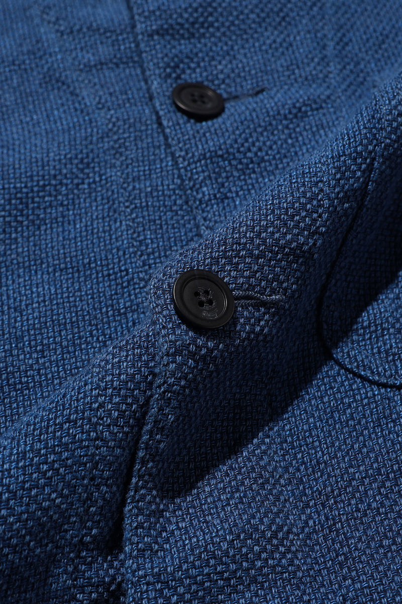 MIL Chore Jacket Cotton Linen - Navy