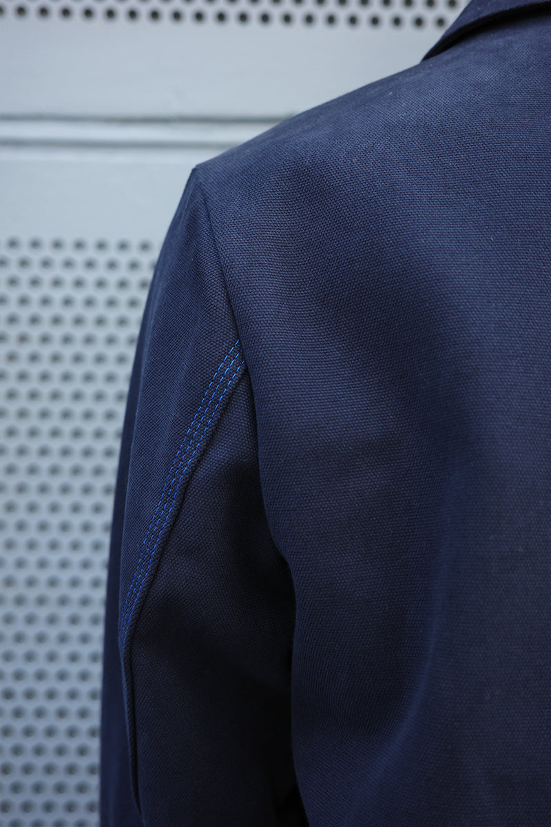 Artikel København A4 Chore Jacket - Navy Blue Heavy Canvas