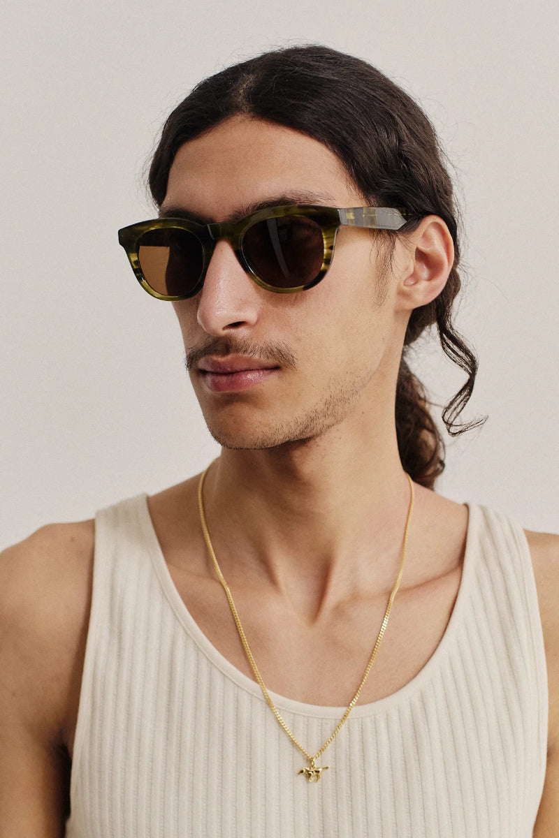Acapulco Sunglasses - Black Forest / Brown