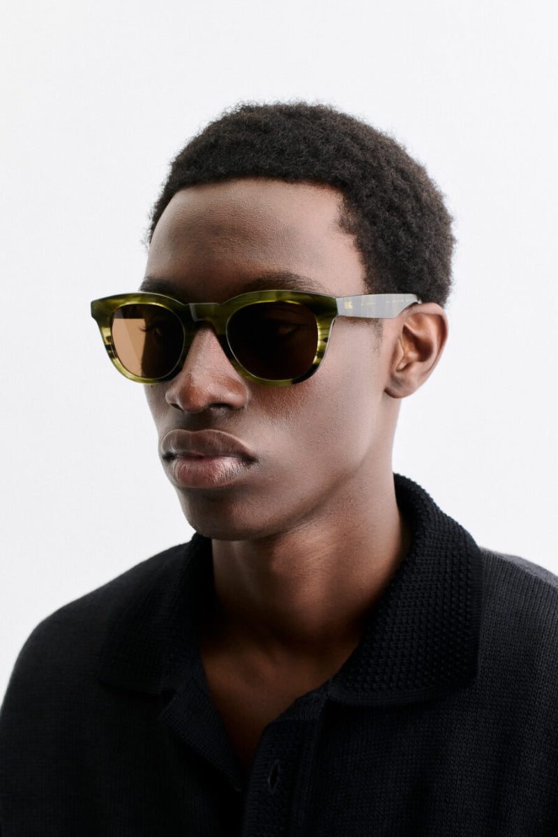 Acapulco Sunglasses - Black Forest / Brown