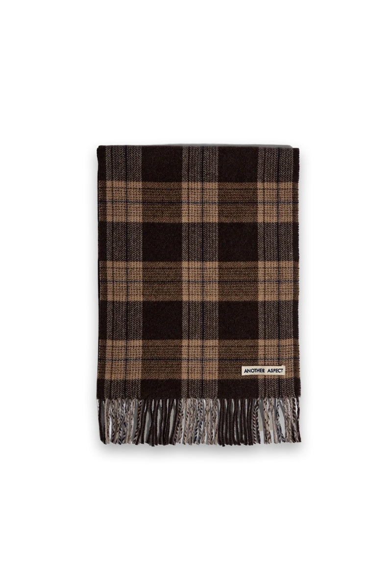 Another Scarf 1.0 - Brown/Navy Check