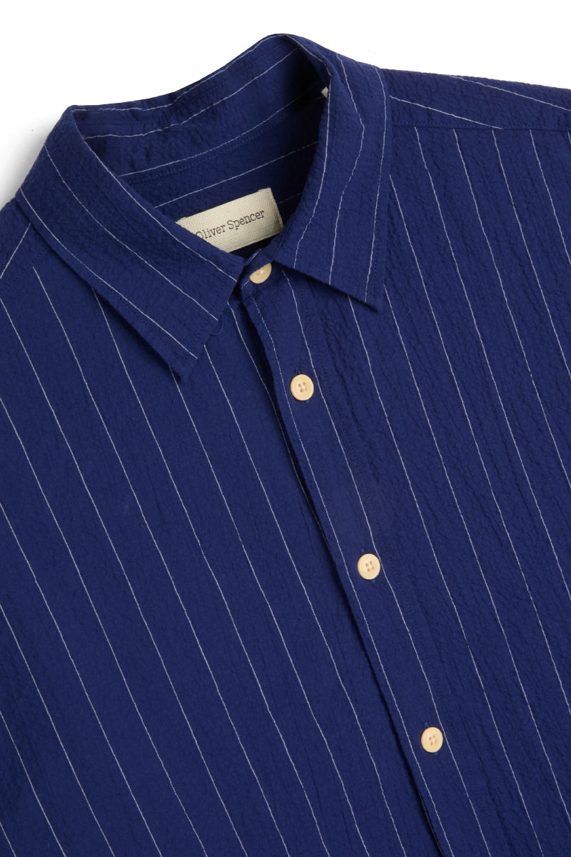 Atlanta Long Sleeve Shirt - Blue