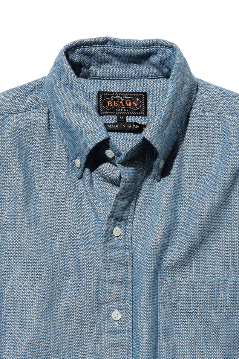 Button Down Classic Fit Oxford Shirt - Light Indigo