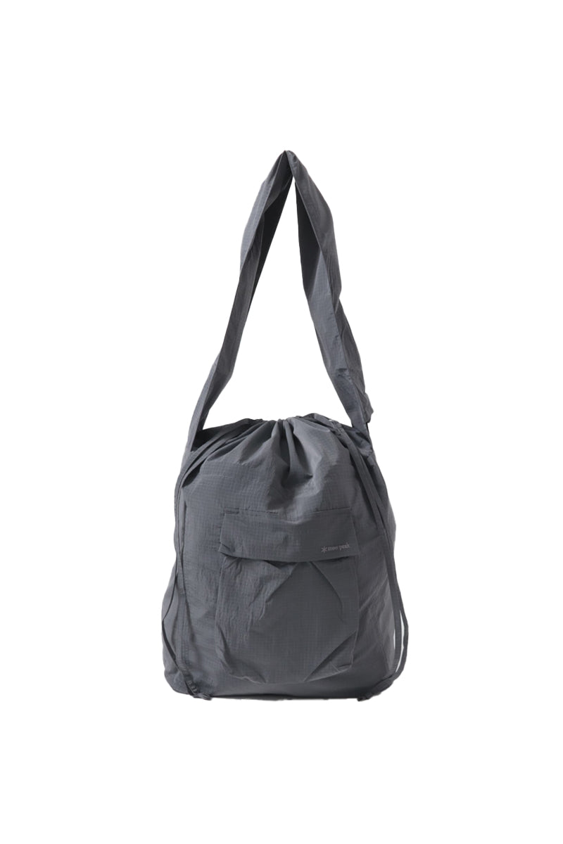 Ripstop Wrap Cross Bag - Charcoal