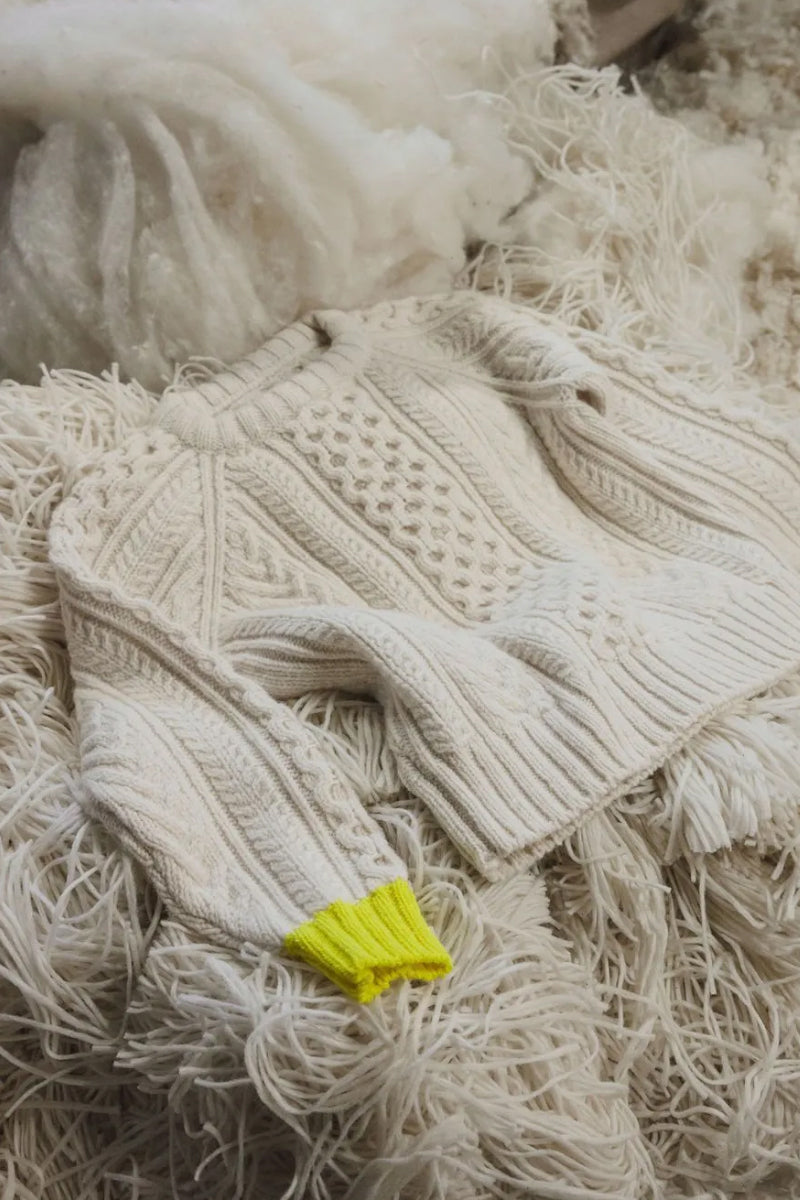 Pearl Reddington Bàinìn Crew Knit -