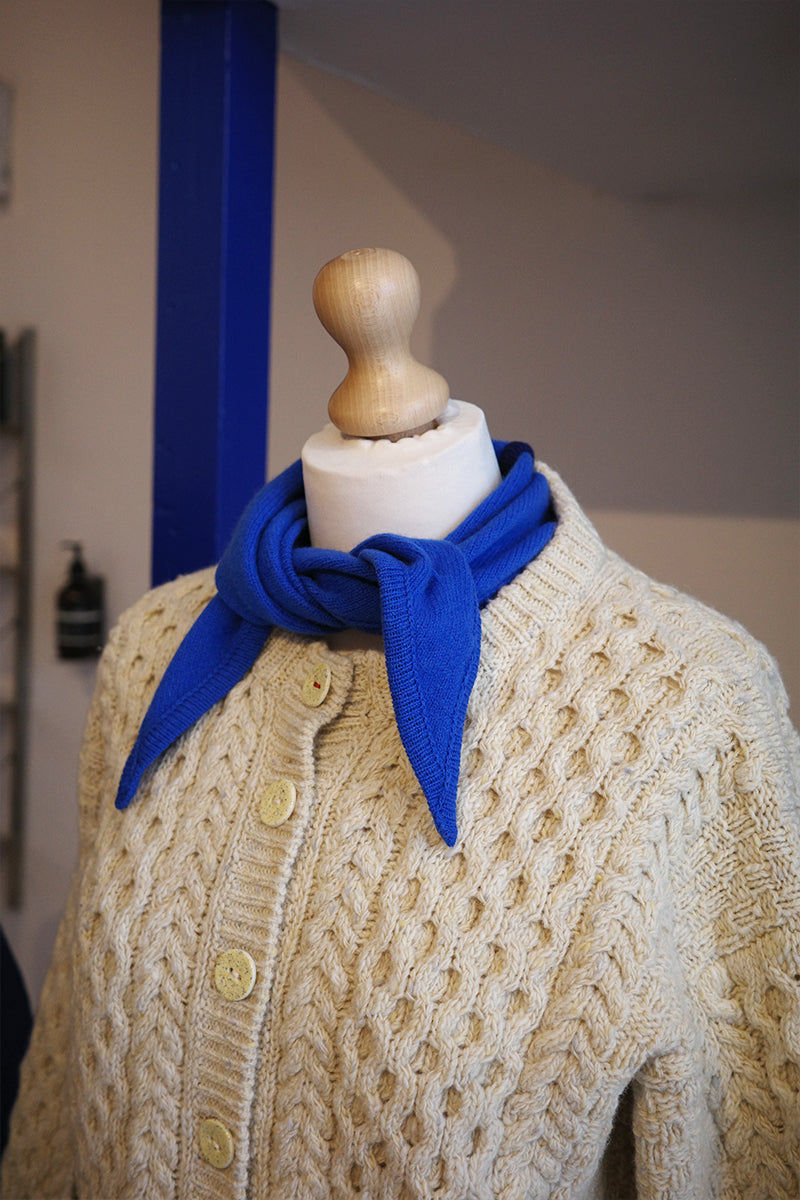 Anna Rave Bandana - Cobalt Blue (Small)
