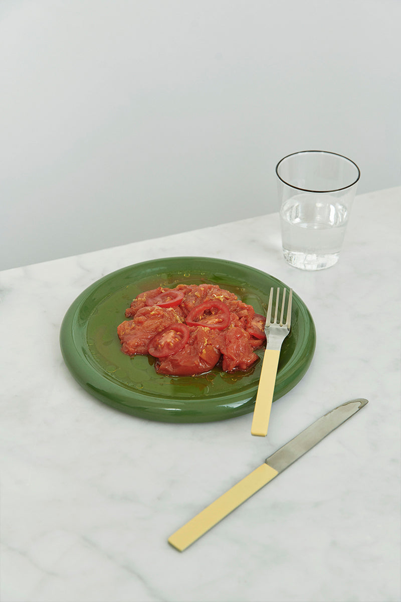 Barro Plate Set of 2 Ø24 - Green