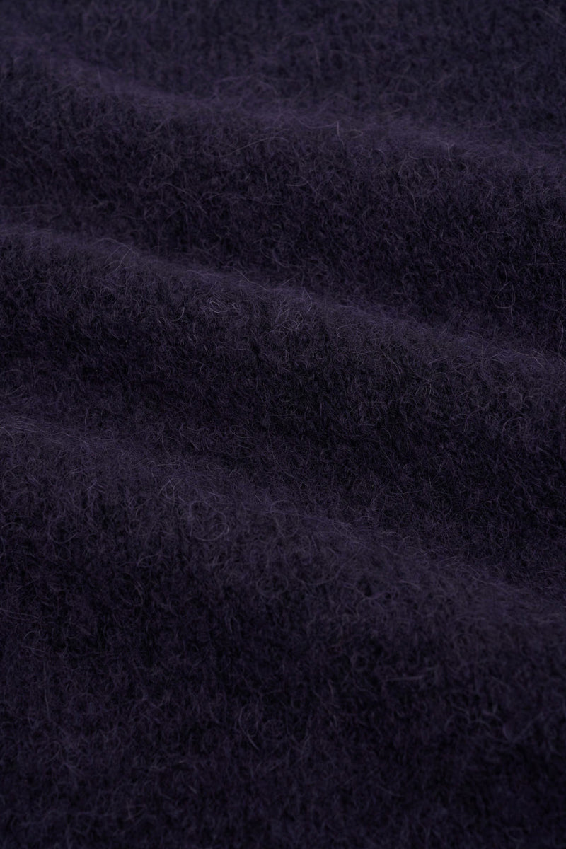 Blenheim Alpaca Jumper - Purple