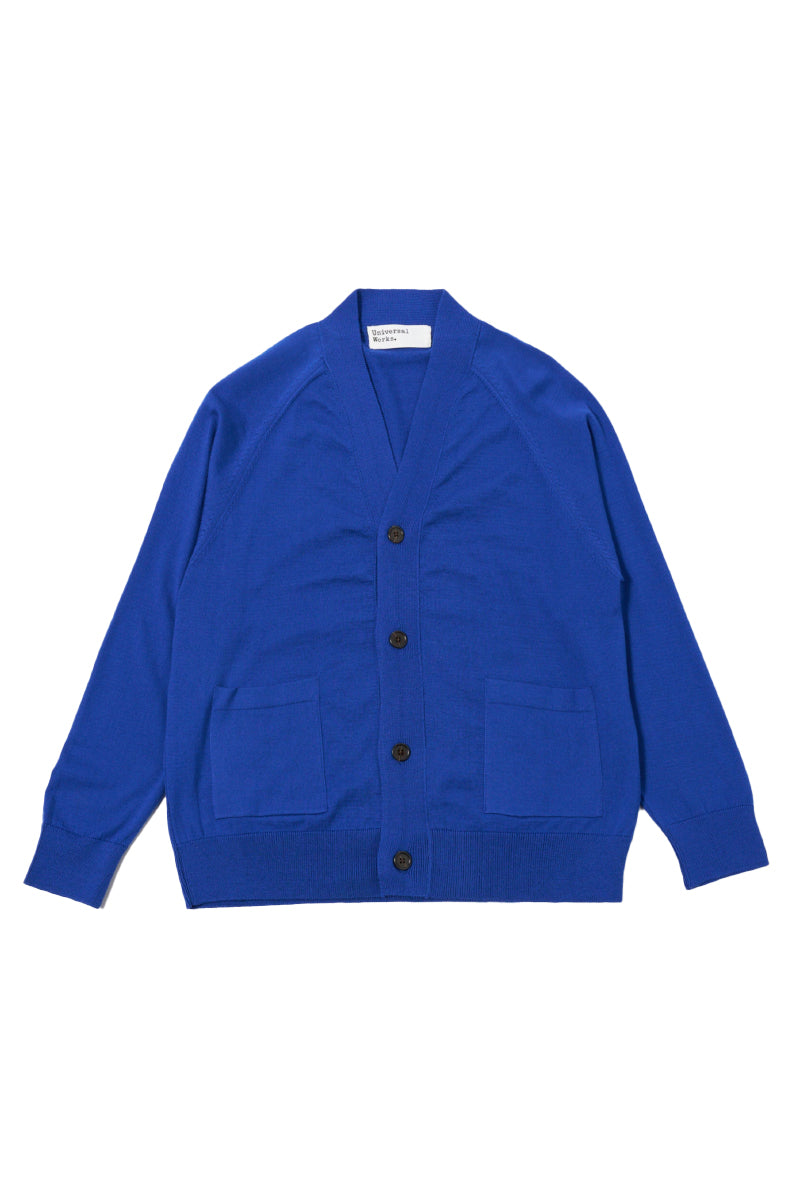 Woolcot Bio Loose Cardigan - Blue