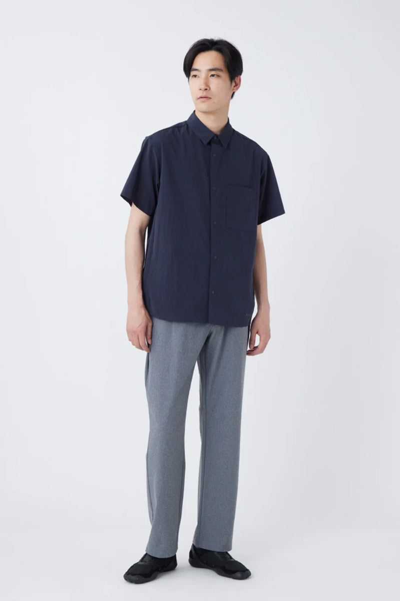 Breathable Quick Dry SS Shirt - Navy