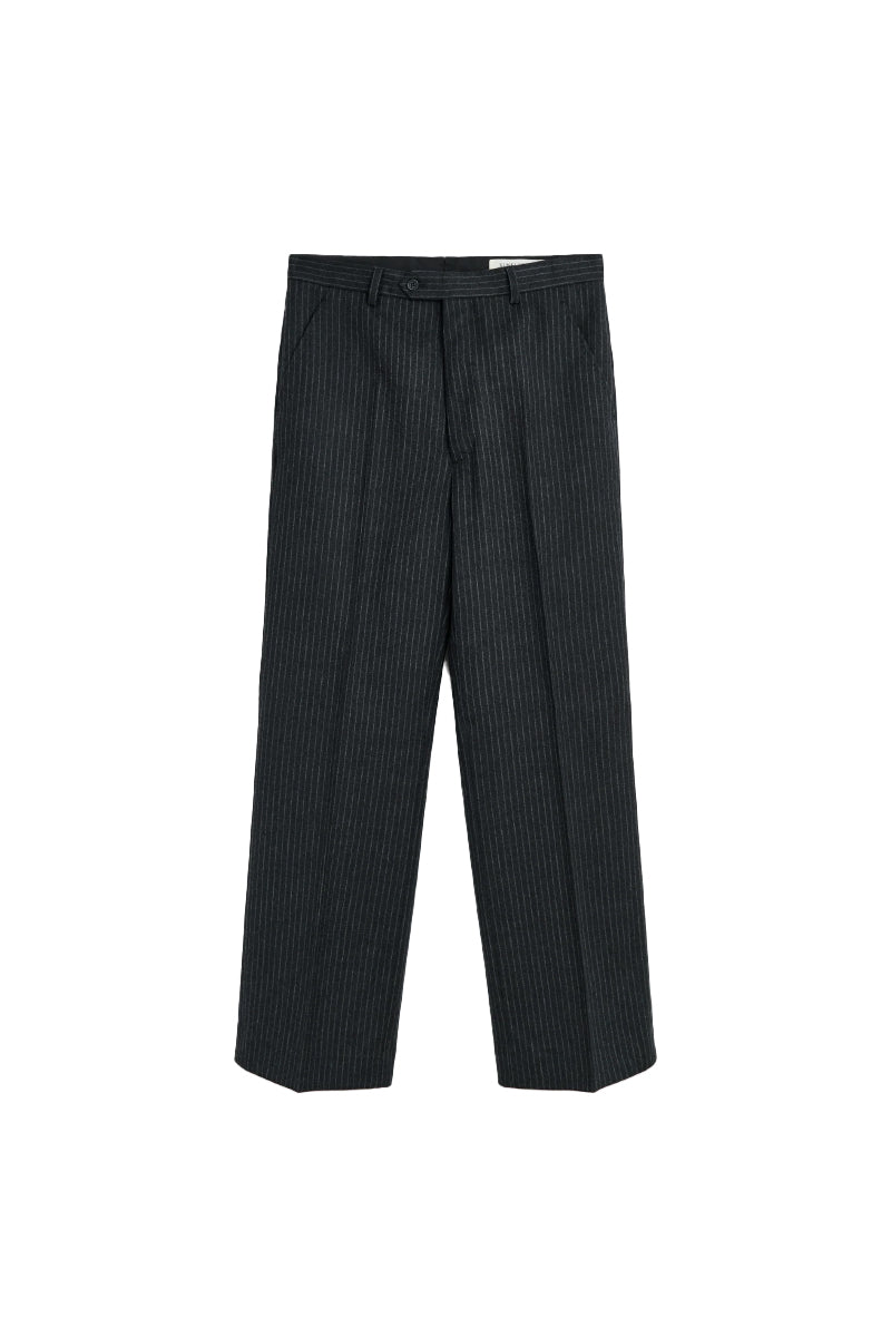 Bridge Trouser - Antracite Stripe