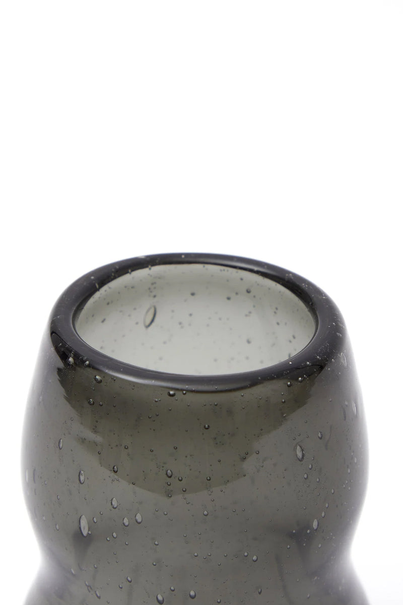 Bud Vase Short - Smoke