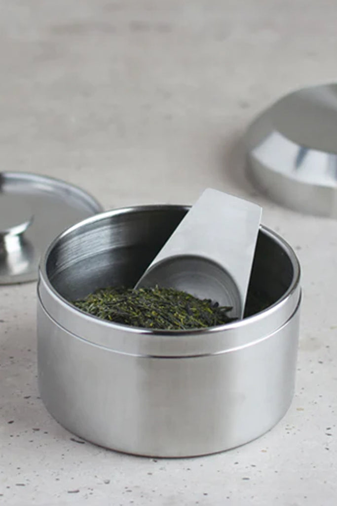 Leaves to Tea Canister with Serving Spoon (450ml)