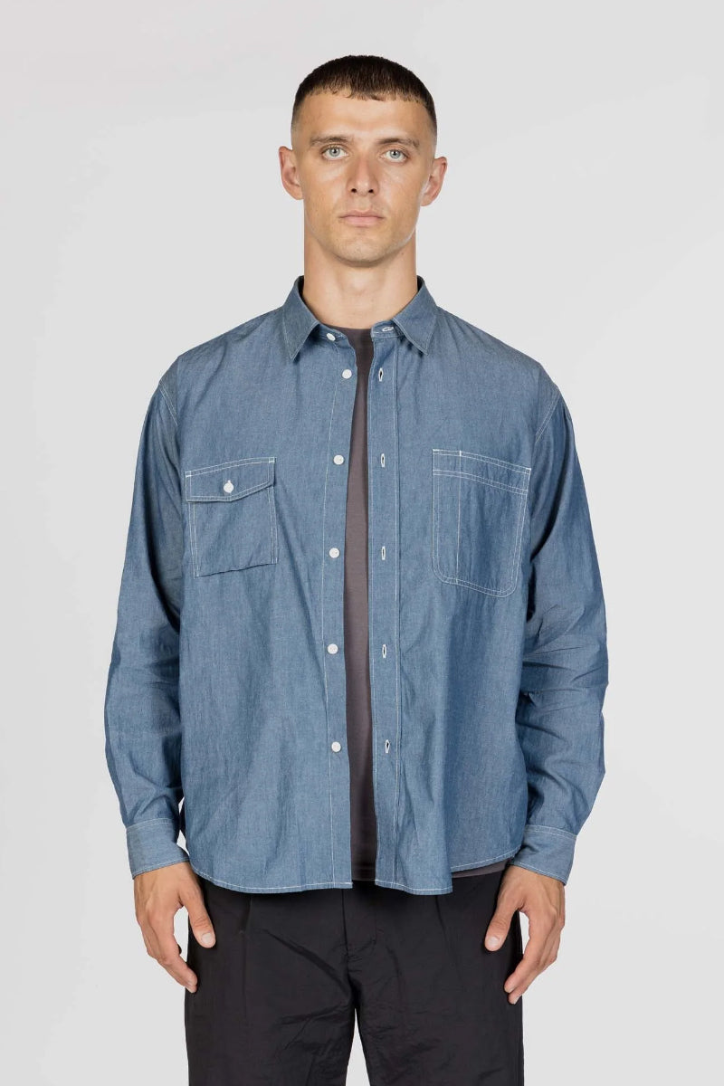 Chambray Work Shirt - Indigo
