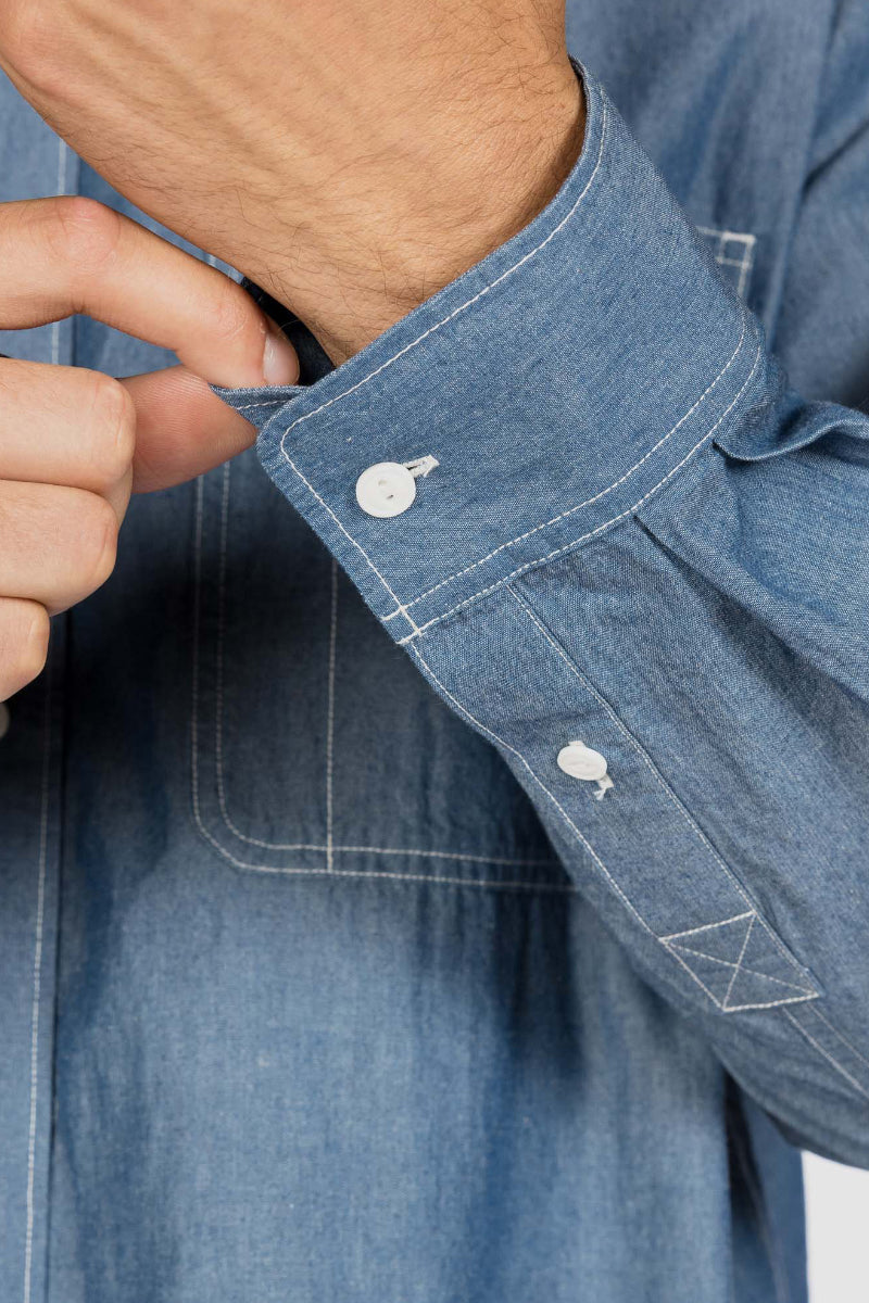 Chambray Work Shirt - Indigo