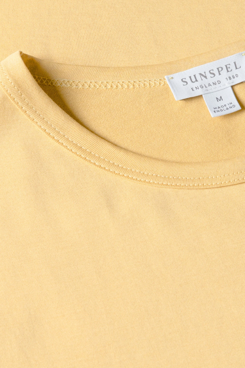 Sunspel Classic Tee - Dusty Yellow