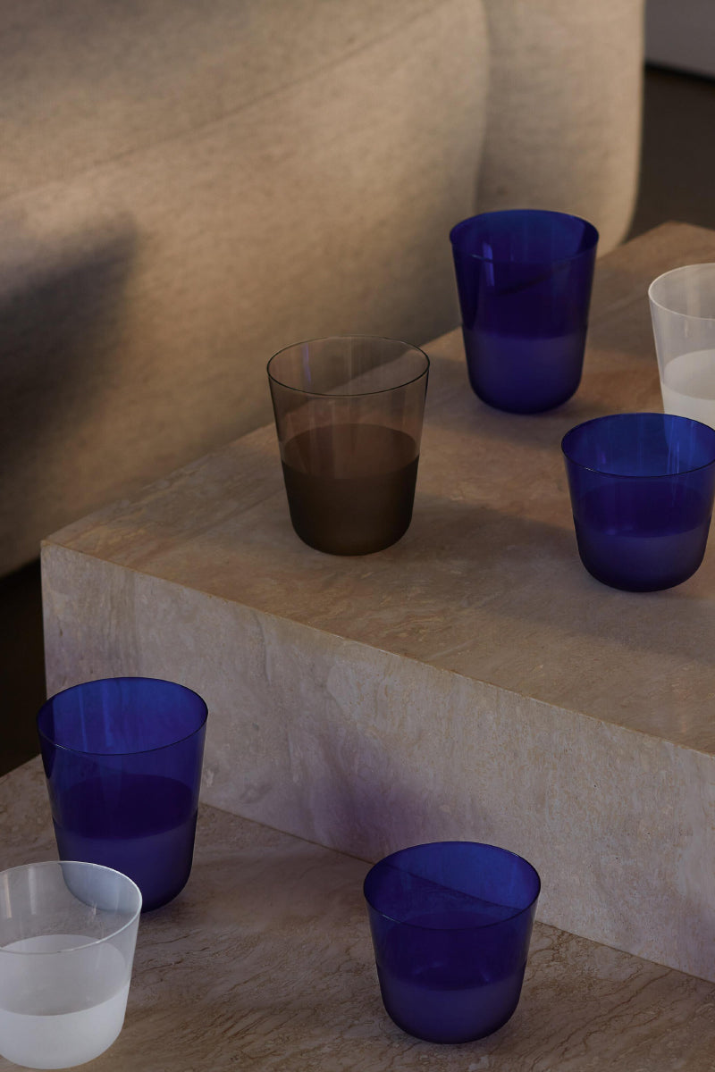 Arc Contrast Tumbler Set of 2 - Cobalt Blue (380ml)