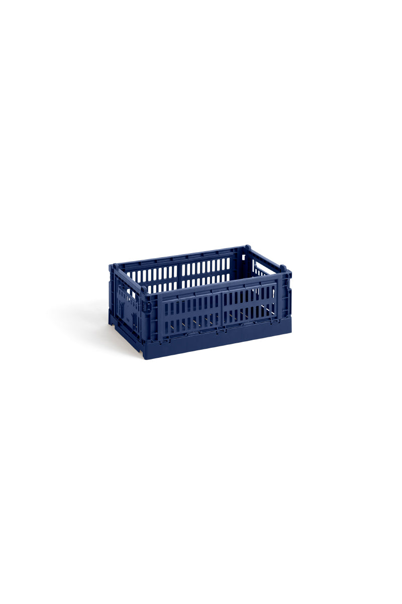 HAY Colour Crate Small - Dark Navy