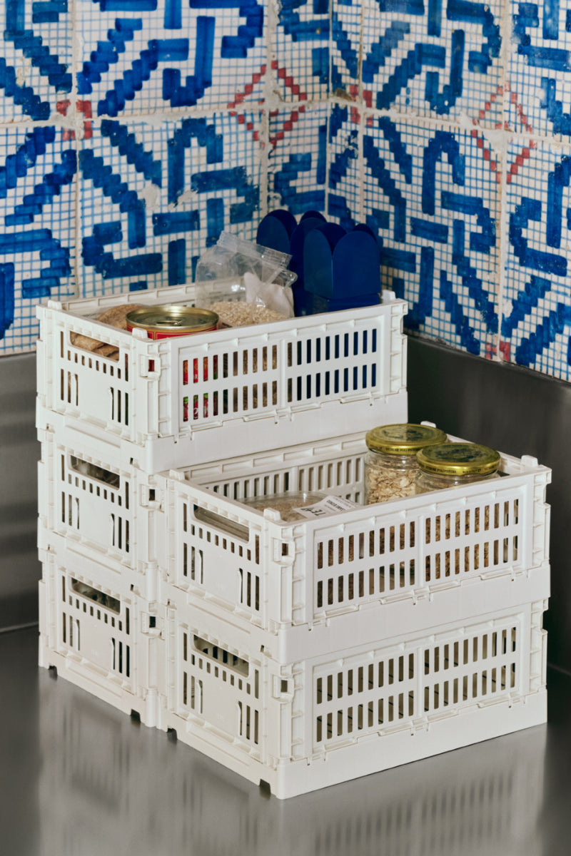 HAY Colour Crate Small - Off White