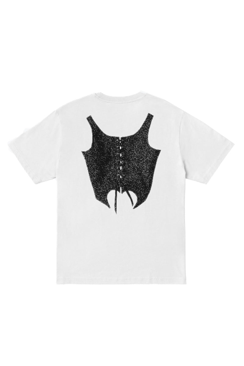 Corset Tee - White