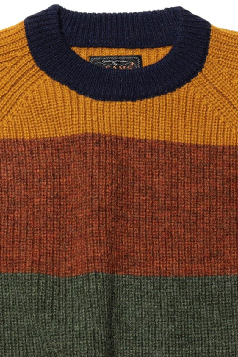 Crew Multi Stripe 5G - Multicolour Stripe
