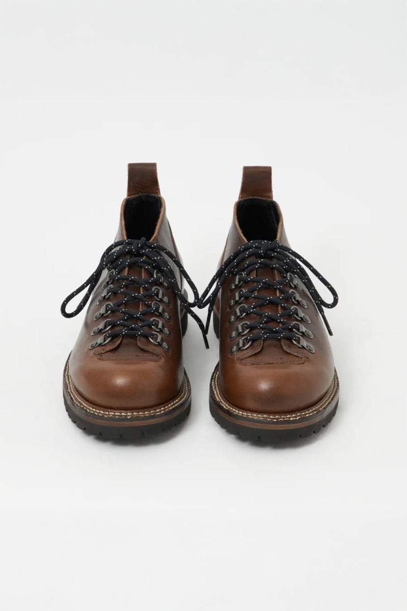 D-Type 01V Pull Up Leather Boot - Dublin Brown Nut