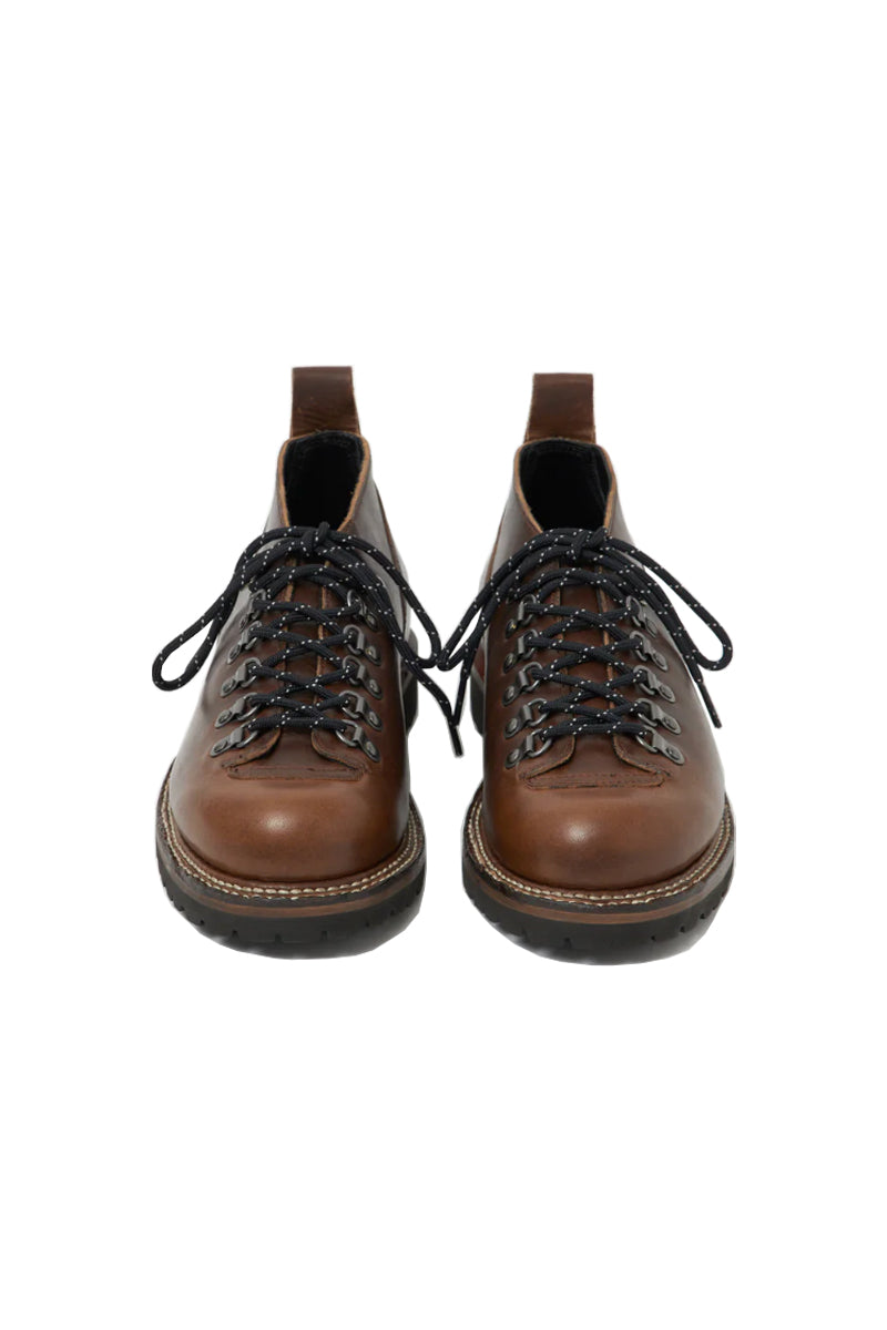D-Type 01V Pull Up Leather Boot - Dublin Brown Nut