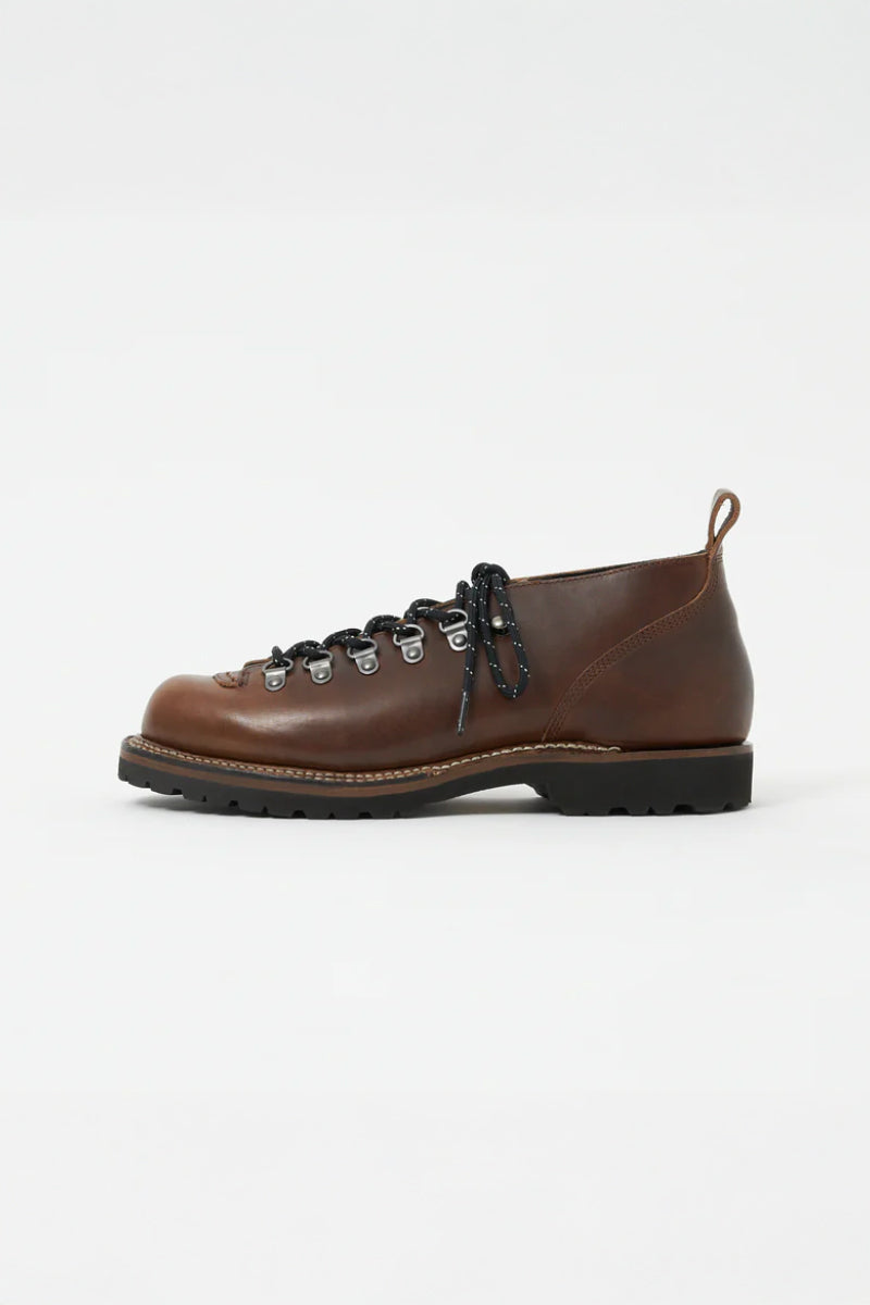D-Type 01V Pull Up Leather Boot - Dublin Brown Nut