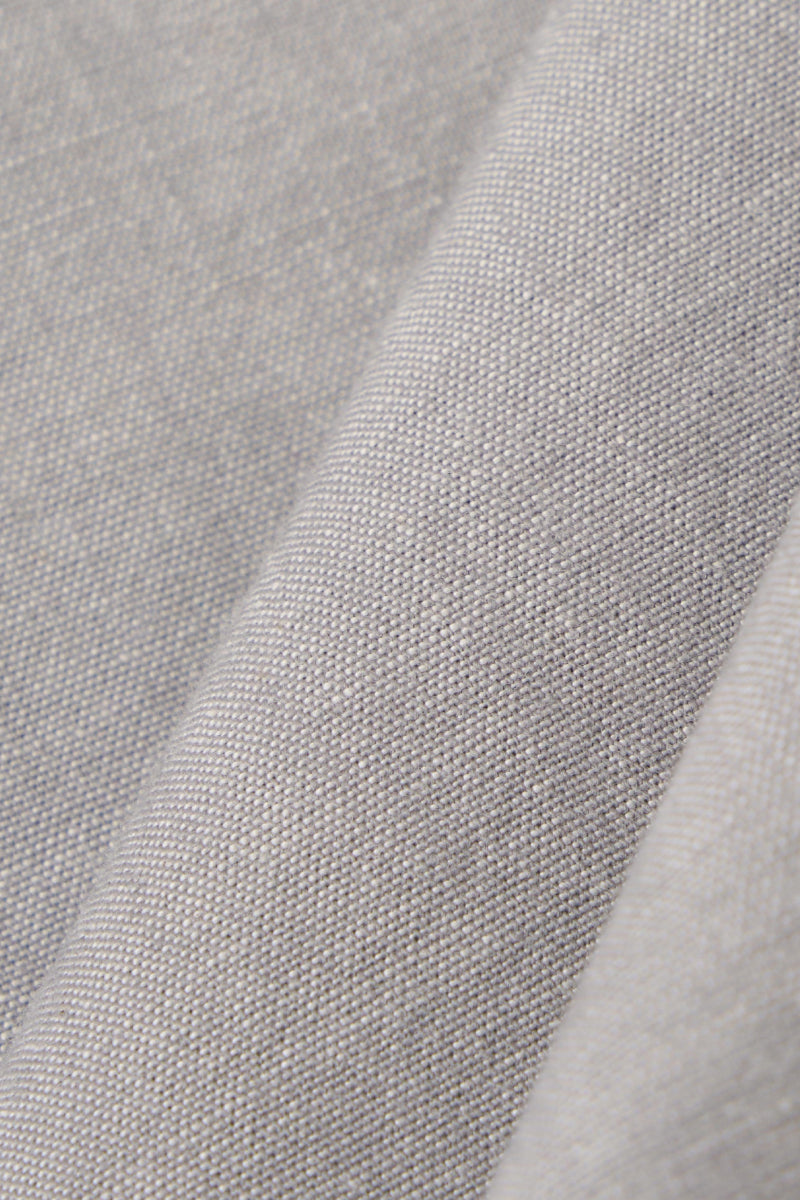 Izumi Cotton Short Sleeve Fatigue Shirt - Grey