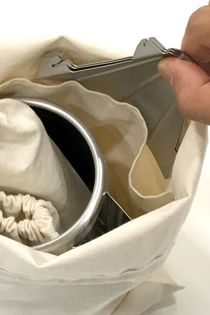 Field Barista Kettle - Stainless Steel, Brass, Natural Wood