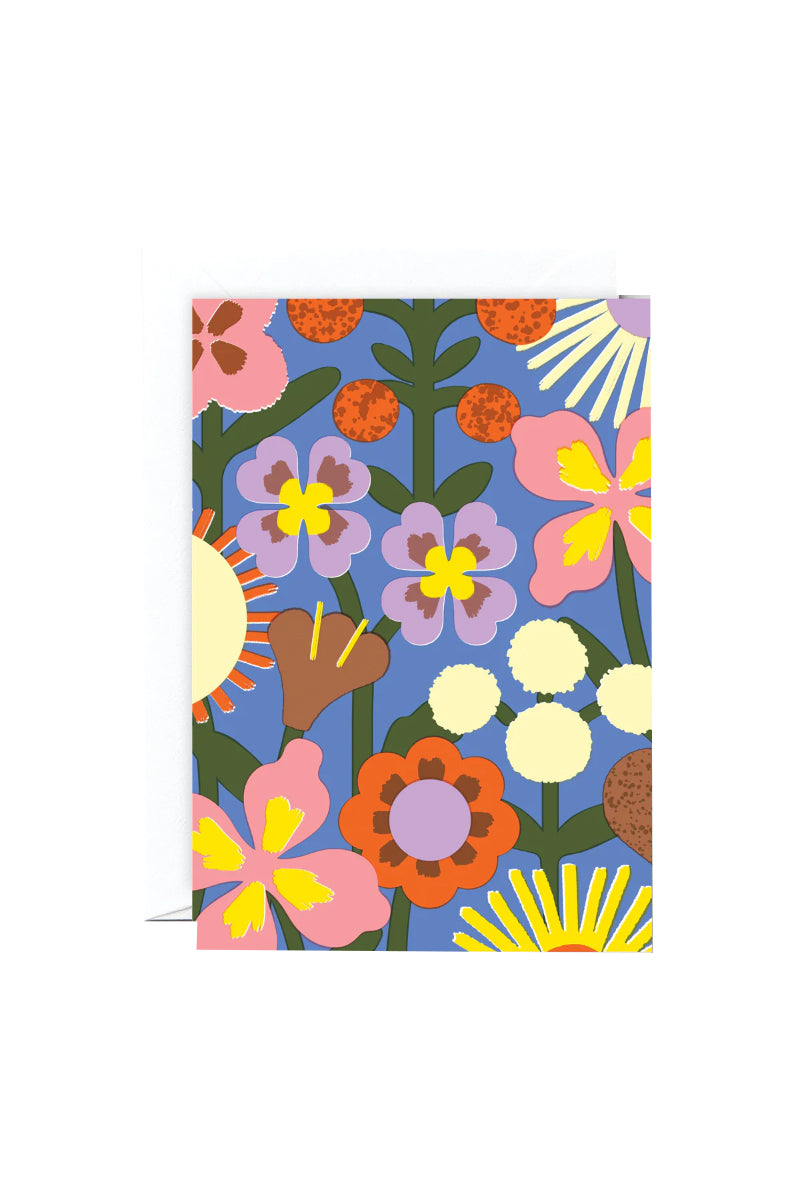 Flowers by Elena Boils - Greeting Card
