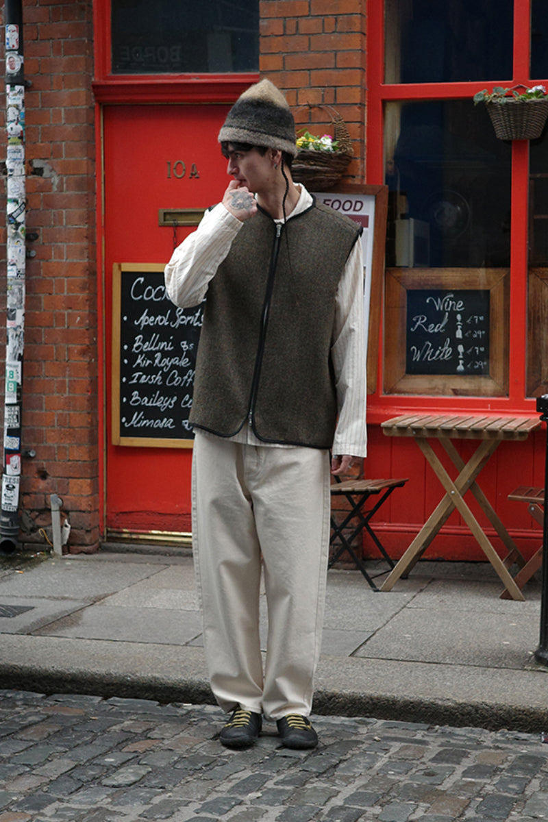 Artikel København A5 Harris Tweed Vest - Brown