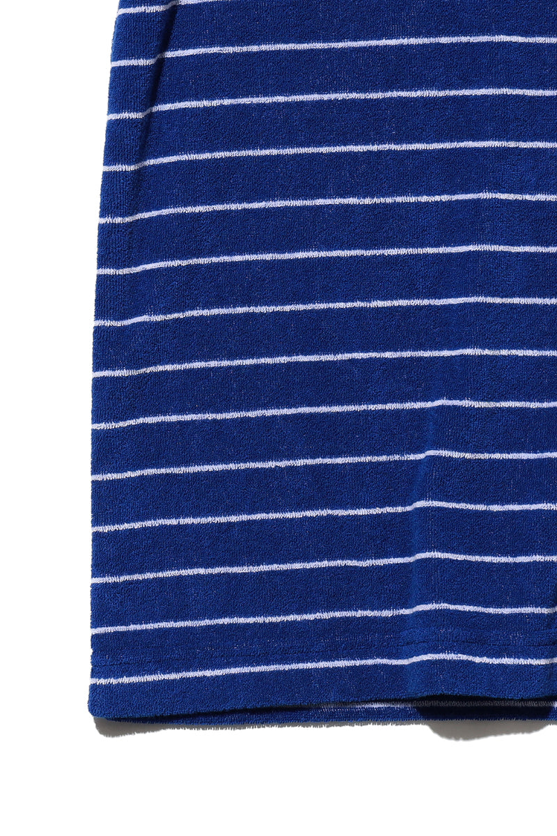 Pocket Tee Pile Stripe - Blue