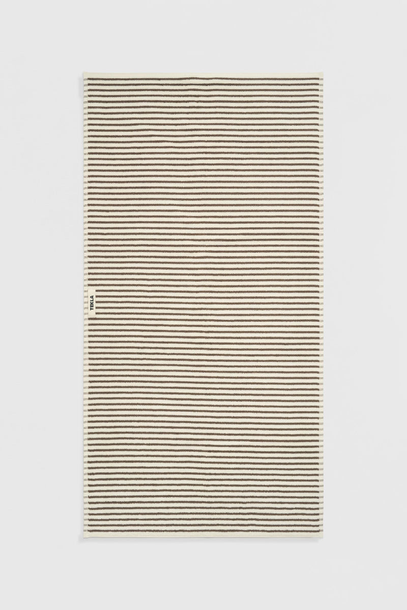 Tekla Terry Towel - Kodiak Stripe