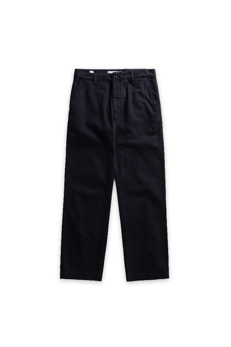 Korshavn Broken Twill Chino - Dark Navy