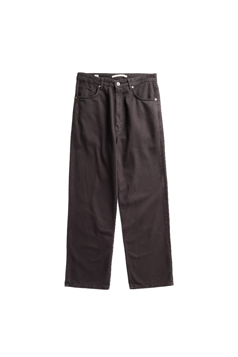 Korshavn Relaxed 5 Pocket Heavy Twill - Darkest Purple