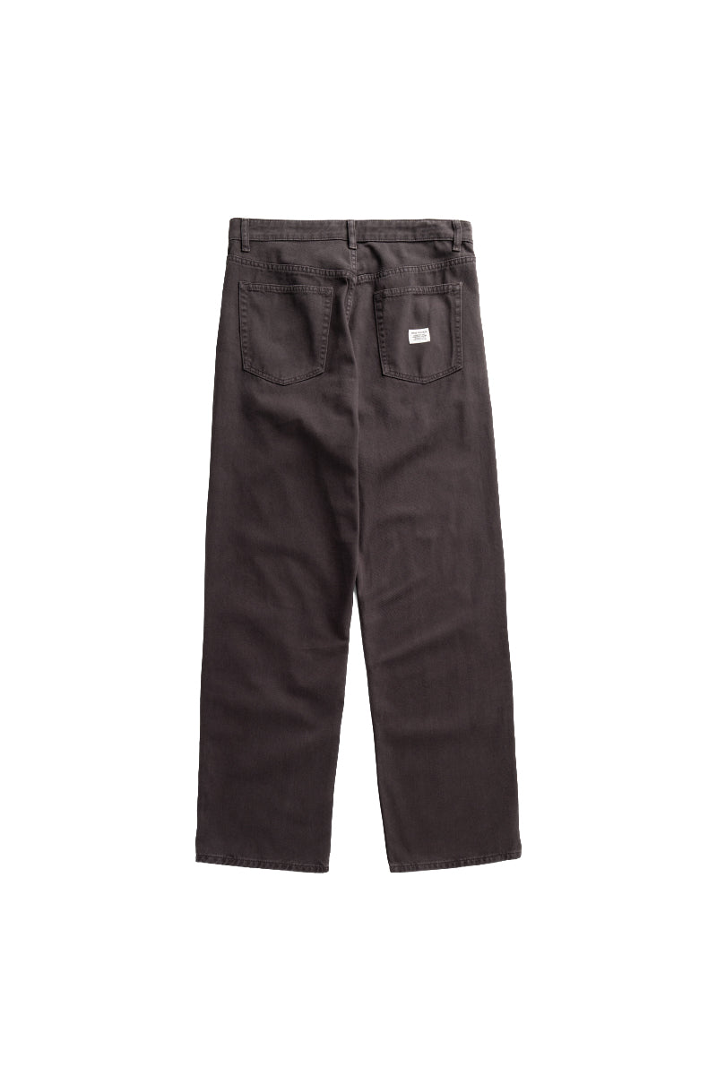 Korshavn Relaxed 5 Pocket Heavy Twill - Darkest Purple