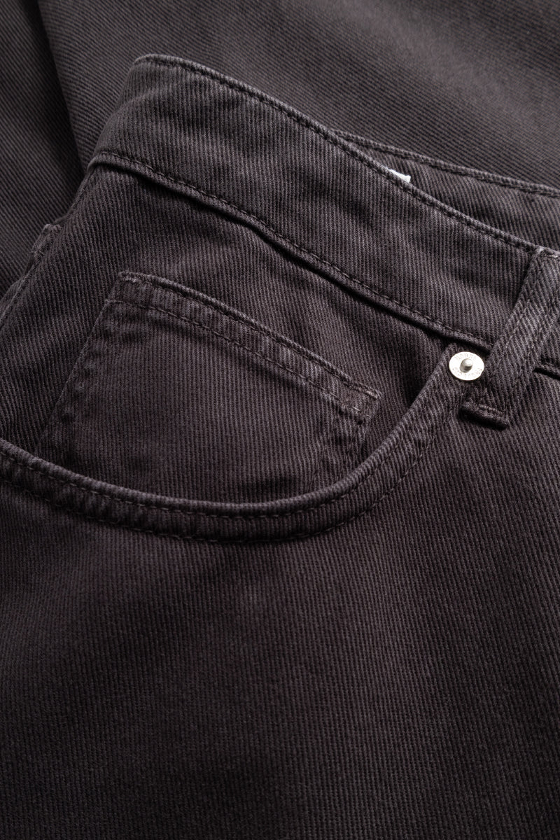 Korshavn Relaxed 5 Pocket Heavy Twill - Darkest Purple
