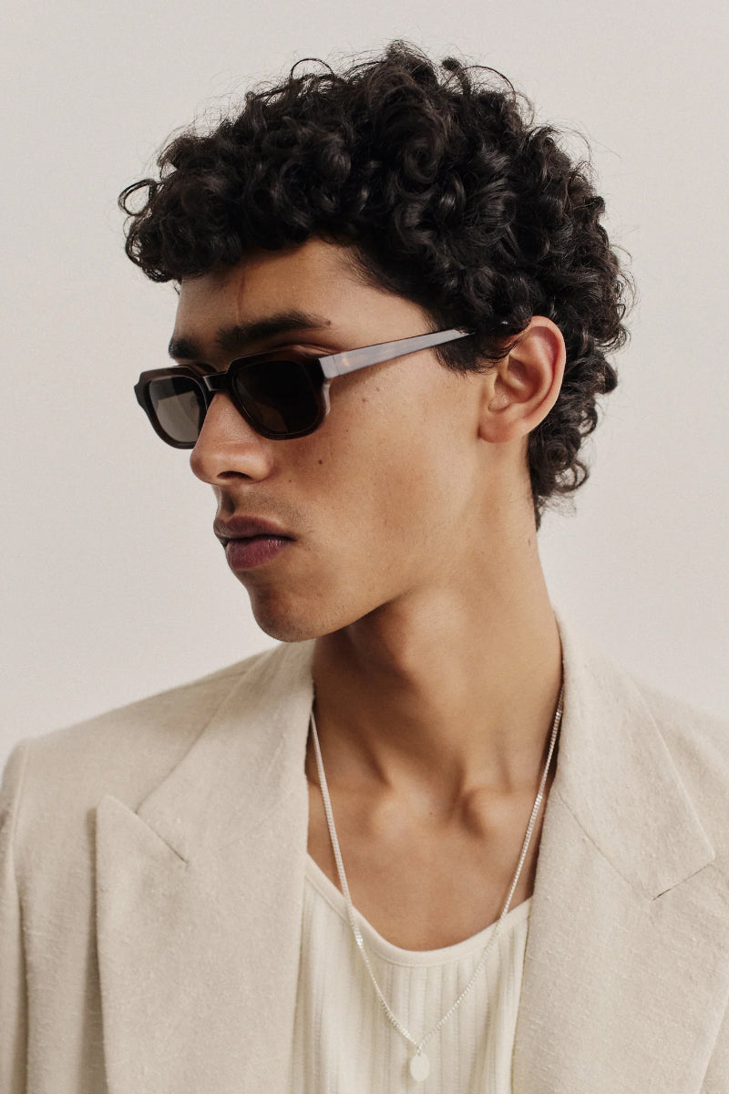 Lima Sunglasses - Mocca Havana / Dark Grey
