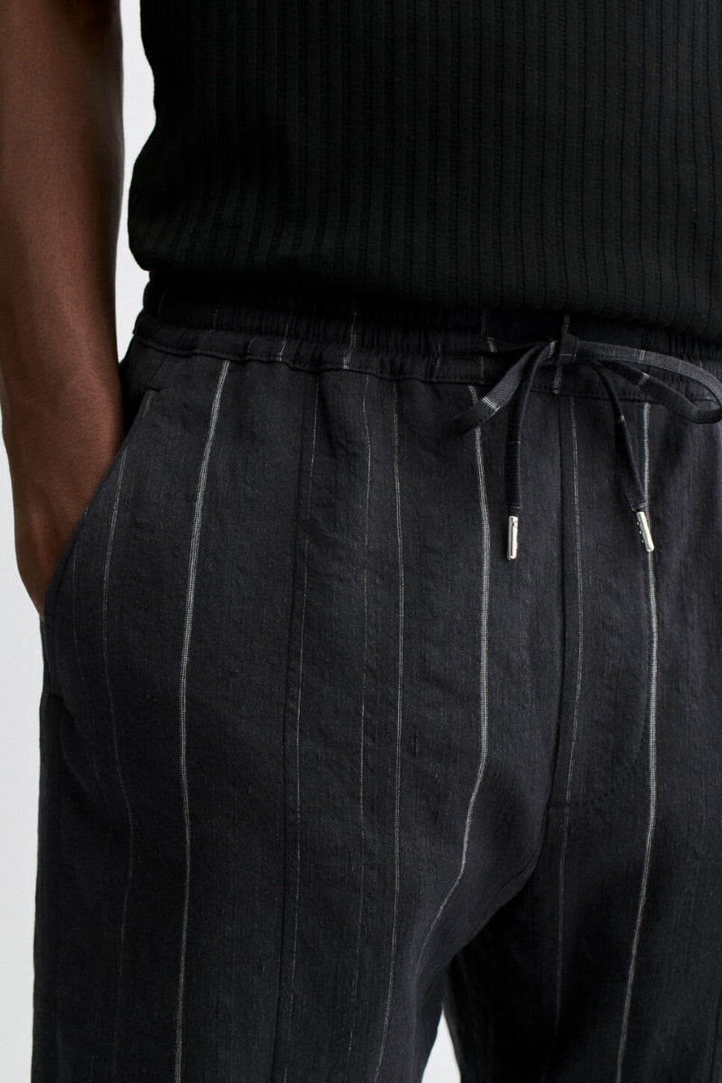 Samurai Trousers - Chalk Stripe