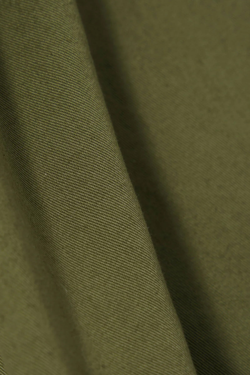 Light Twill Military Chino - Light Olive