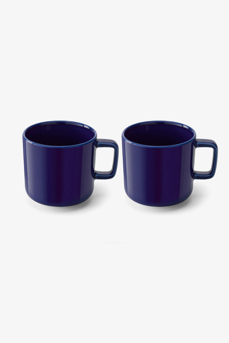 Collective Coffee/Tea Cup Set of 2 - Cobalt Blue (260ml)