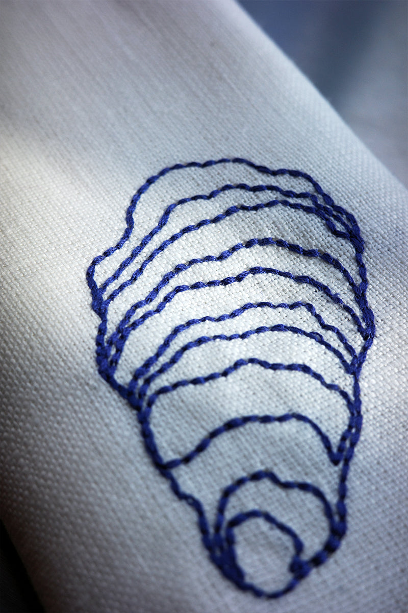 Oyster Napkins Set of 4 (46cm x 46cm)