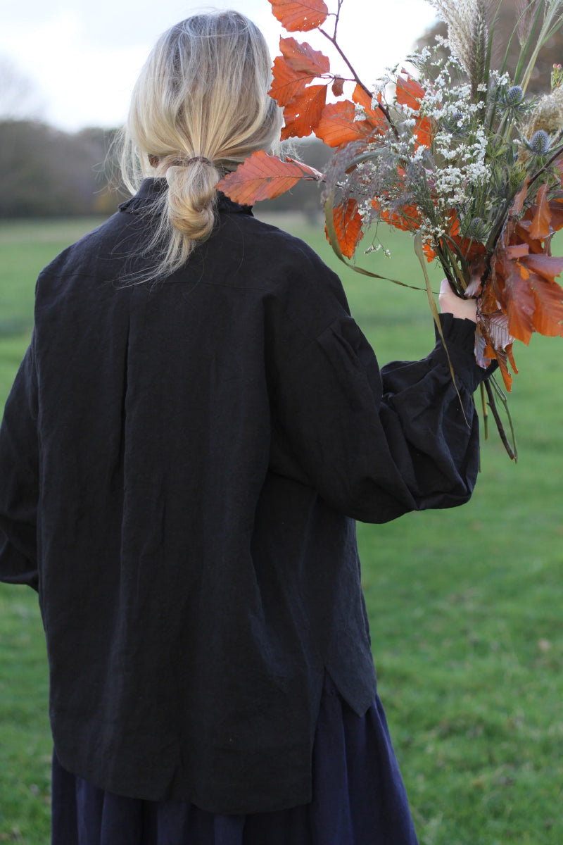 Oversize Maud - Vintage Charcoal Black