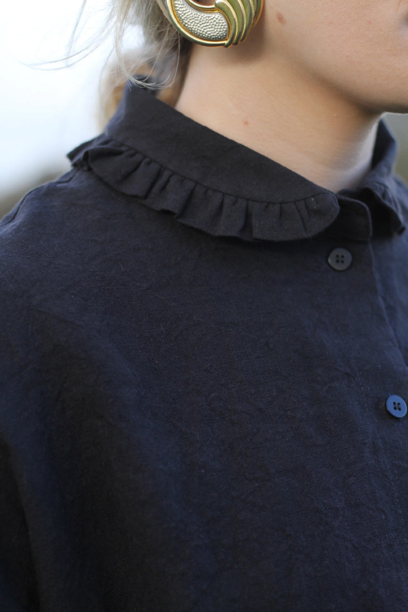 Oversize Maud - Vintage Charcoal Black