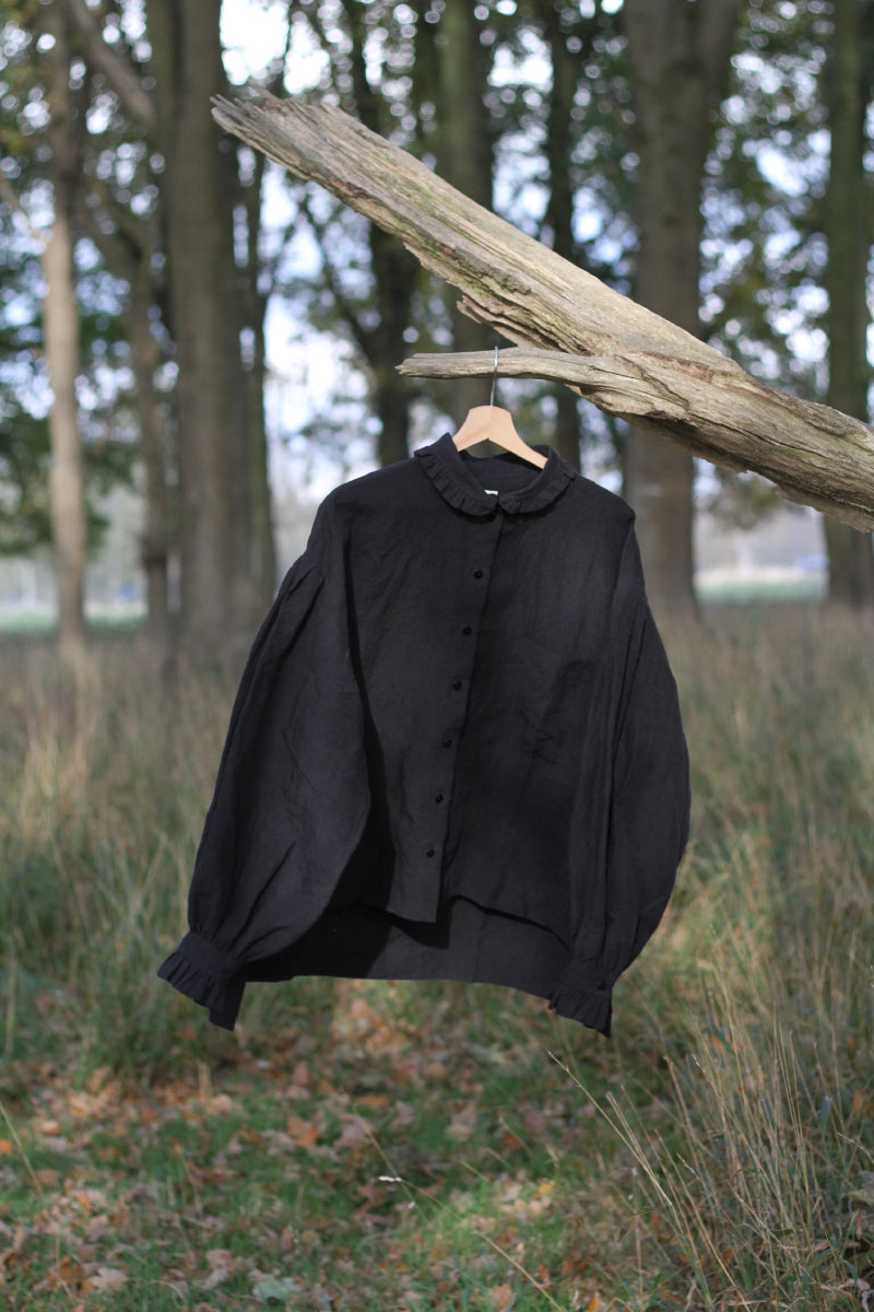Oversize Maud - Vintage Charcoal Black