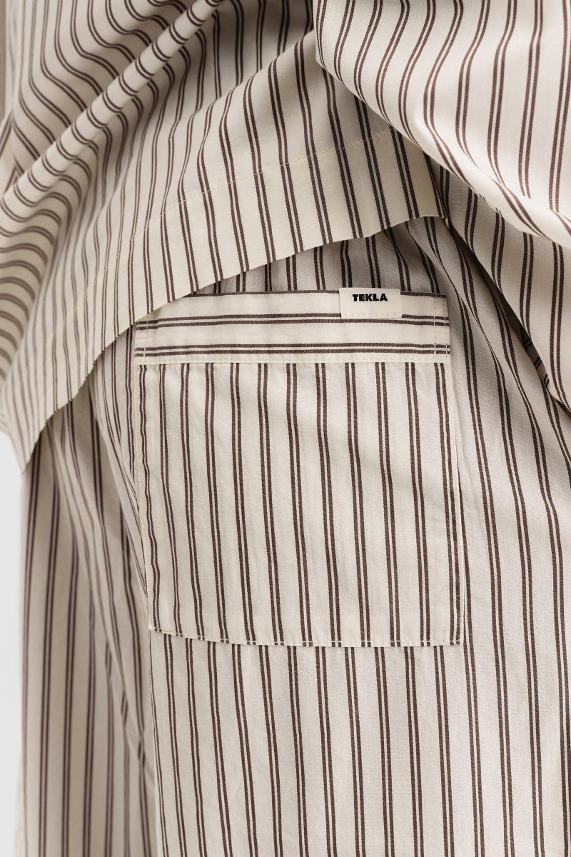 Tekla Poplin Pants - Hopper Stripes