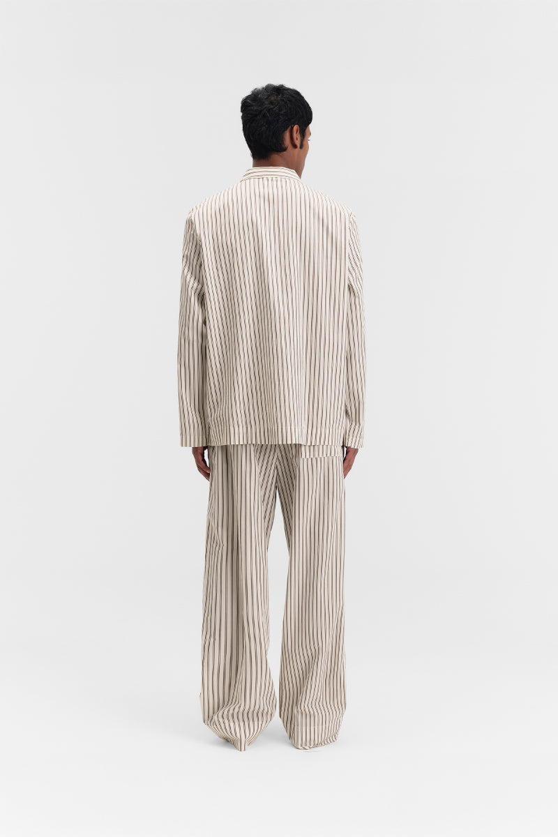 Tekla Poplin Pants - Hopper Stripes