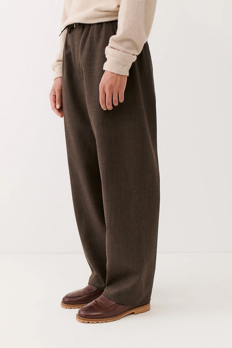 Samurai Trousers - Smoked Ebony Melange