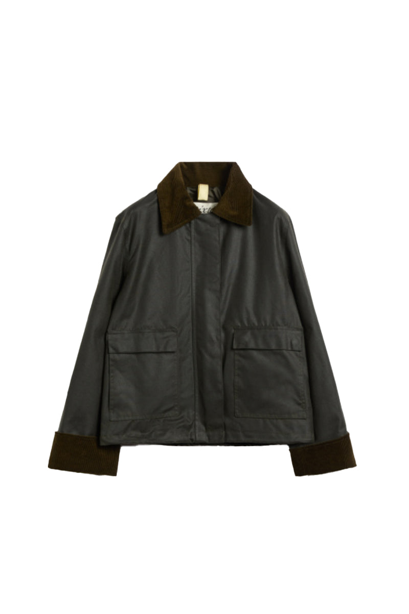 Sissel Wax Jacket - Olive
